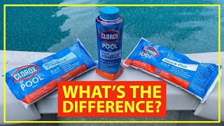 Clorox 6in1 vs 4in1 Pool Shock  Theyre Different Sort of [upl. by Haimorej748]