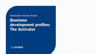 Business development profiles The Activator [upl. by Audrey]