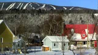 The train and a day at Le Massif de Charlevoix Quebec Canada [upl. by Atirb]