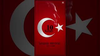 10 Kasım Atatürkü anma [upl. by Ahseikram]