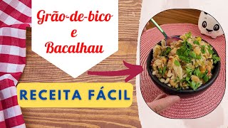 A MELHOR SALADA DE BACALHAU QUE JÁ FIZ  REFEIÇÃO COMPLETA DELICIOSA  FÁCIL [upl. by Anilem11]