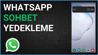 WHATSAPP SOHBET YEDEKLEME  Mesajları Başka Telefona Aktarma [upl. by Nyliac754]