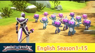 English verdub MINIFORCE Season1 Ep15Deadly Sweet Fragrance [upl. by Ainaznat]