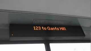 123 to Gants Hill Short Journey [upl. by Atrice]