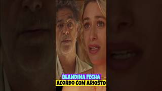 Blandina fecha acordo com Ariosto noranchofundo novela novelas [upl. by Adnilahs716]