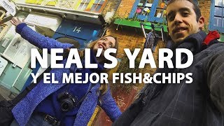 Neals Yard y el mejor fish amp Chips de Londres [upl. by Rachel]