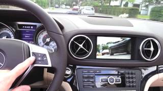 mods4cars SmartTV for MercedesBenz SL R231 Roadster  TV  DVD in Motion  while driving [upl. by Winifield843]