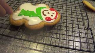 Part 1 of how to make and decorate Christmas cookies [upl. by Hgielrak]