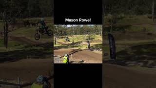 Mason Rowe throws big whips at Gold Coast Motocross club dirtbike [upl. by Yonit]