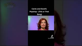 Carrie and ￼￼David popshop this or that song [upl. by Nnalorac129]