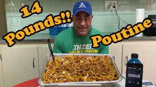 14 Pound Poutine Challenge  Squeaky Cheese [upl. by Alejo126]