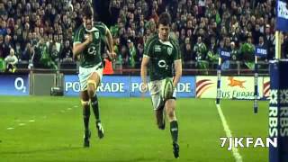 Brian ODriscoll  Best Of All Time [upl. by Cerf]