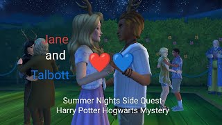 Summer Nights with Talbott Winger Side Quest Hogwarts Mystery [upl. by Knute]