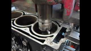 SEADOO 4 TEC RXP GTX CYLINDER BLOCK RE LINER amp CYLINDER HEAD CRANKSHAFT SERVICE [upl. by Yenttihw876]