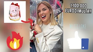 CHIARA FERRAGNI MULTATA PER 1 MILIONE E 100 MILA EURO PER IL PANDORO DI quotBENEFICENZAquot [upl. by Dardani]