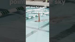 Backstroke Body Position Exercise  Bear Plank to Plank Walkout [upl. by Ledeen]