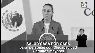 ❗️Atención médica a la casa de personas con discapacidad❗️Espera el censo de Salud [upl. by Nonnaihr]