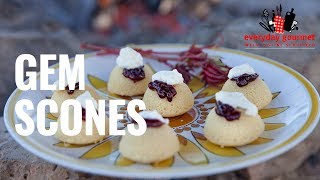 Marksies Roast Wattle Seed Cheese Topped Damper and Gem Scones  Everyday Gourmet S8 E88 [upl. by Tuhn]