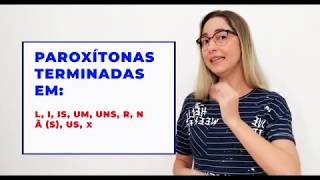 Acentuação das paroxítonas e proparoxítonas [upl. by Klarrisa]