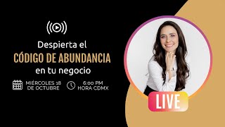 Live Despierta el código de abundancia en tu negocio ✨💲 [upl. by Rumney]