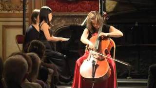 Brahms Sonata F dur op99 Adagio affettuoso  Antonina Zharava cello Kayo Tsukamoto piano [upl. by Vona]