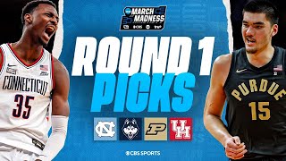 2024 March Madness EXPERT PICKS For Every Game In First Round of NCAA Tournament I CBS Sports [upl. by Anirad196]