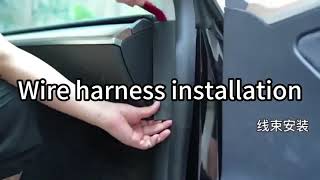 Tesla Model 3Y3 Highland Auto Present Door Handle with LED [upl. by Azil]