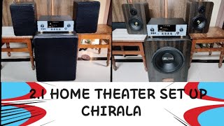 21 Home theater system testing video chirala [upl. by Ardnuassak]