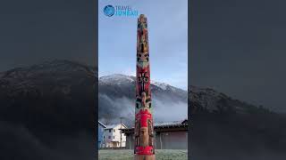 Totem Pole in Juneau Alaska [upl. by Alhahs]