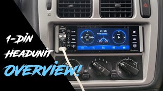 Single DIN Stereo Headunit 5188C  Android Auto and Apple Carplay  from ebay  MP5 Stereo [upl. by Timofei196]