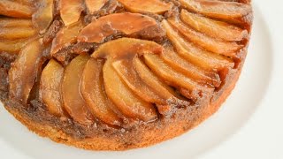 Torta Invertida de Manzana 🍎 Receta Fácil  Tan Dulce [upl. by Akimahs]