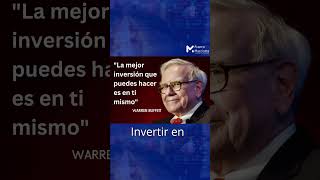 👉NUNCA pares de APRENDER te lo dice WARREN BUFFETT [upl. by Dorrej884]