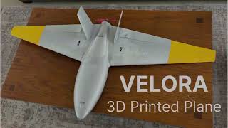 Velora 3D Printed Plane [upl. by Auqenahc185]