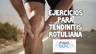 Ejercicios para TENDINITIS ROTULIANA Tendinopatia Rotuliana [upl. by Ardolino940]