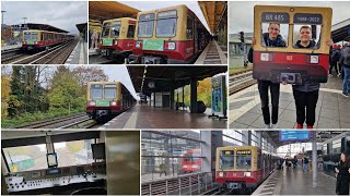 SBahn Berlin Abschied der BR 485 quotColadosequot am 121123 und letzte Einsätze auf der S85 [upl. by Naitirb]