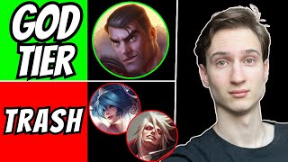 Wild Rift TIER LIST Patch 44D [upl. by Shwalb]