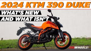 2024 KTM 390 Duke  Walkaround Review  Design Engine Features amp More [upl. by Lerraf]