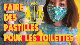 Comment faire des pastilles pour nettoyer les toilettes [upl. by Nylirrehs684]