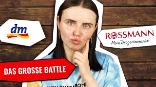 Das GROSSE Drogerie Gesichtspflege Battle 🥊 dm VS Rossmann [upl. by Chlori]