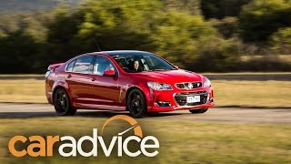 2016 Holden Commodore VFII Review and drag race [upl. by Terena505]