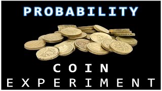 Probability Coin Experiment  Coin Toss Experiment Probability  Math  Letstute [upl. by Urquhart]