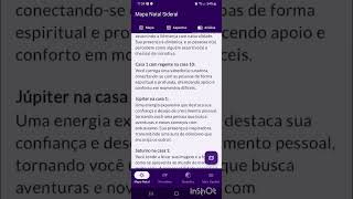 Previsões com App Astrologia Sideral [upl. by Shaylynn]