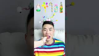 🌈🎉🤩🎧ASMR Rainbowthemed Mukbang  Perfect for Sleepimmersive asmrsounds [upl. by Felicio130]