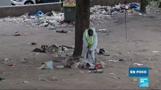 Porte de la Chapelle un barrio de París conocido como quotla colina del crackquot [upl. by Ejroj432]