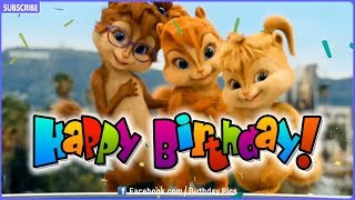 Chipmunks Happy Birthday Song [upl. by Gaile955]