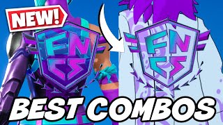 BEST COMBOS FOR NEW EXPERTS EMBLEM BACKBLING  Fortnite [upl. by Cloutman]