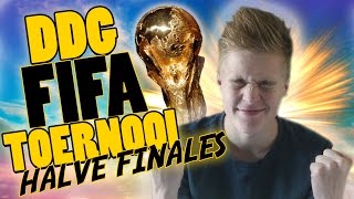 MATTHYS DROMEN  DDGGN FIFA 15 toernooi 7  HALVE FINALES [upl. by Ecirtnuahs]