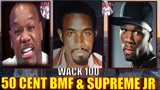 WACK 100 REACTS 50 CENT GOING AT SOUTHWEST T BMF FOR LINKING UP W SUPREME MCGRIFF JR CLUBHOUSE🔥 [upl. by Messab]