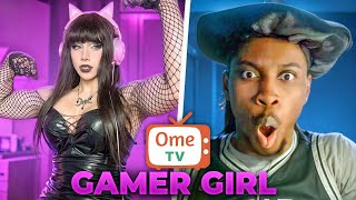 Gamer Girl Goes On OMETV 8 But Shes a Big Russian Man [upl. by Cassella]