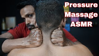 Much Pressure For Pain Relief Massage  ASMR Strong Wrist Barber Pain Relief Deep Tissue Massage [upl. by Ahcas777]